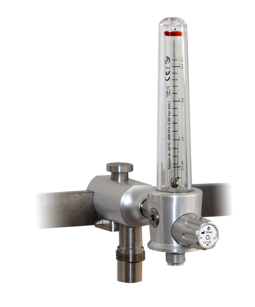 Flowmeter Schienenbefestigung DEHAS